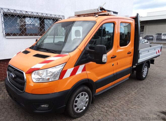 Dubă pick-up FORD Pritsche 350 L2 Doka mit Vorwahntafel