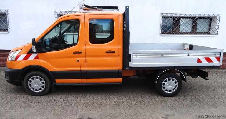 Dubă pick-up FORD Pritsche 350 L2 Doka mit Vorwahntafel