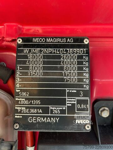 Autolaadkraan IVECO Stralis 360 ATLAS 165.2E A4 Klappbar 4x Hydrl.
