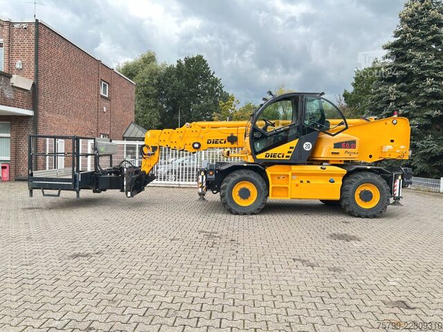 Verreiker DIECI Pegasus 50.21 + Arbeitskorb +Seilwinde+ Gabel