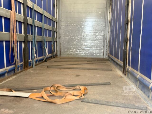 Open aanhangwagen met zeil HUMBAUR HT Curtainslider, Edscha, 10t, 2x Achs