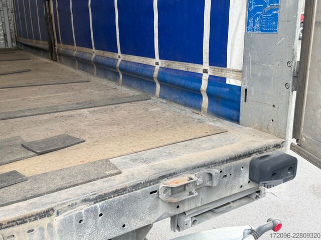 Open aanhangwagen met zeil HUMBAUR HT Curtainslider, Edscha, 10t, 2x Achs