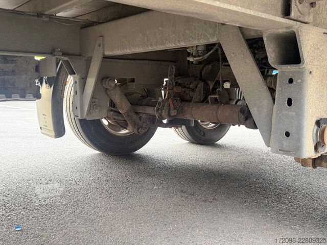 Jumbo vrachtwagen MAN TGL 8.220 + Humbaur HT, Pritsche/Plane, DE Truck