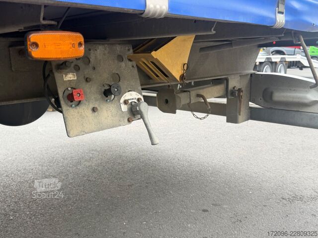Jumbo vrachtwagen MAN TGL 8.220 + Humbaur HT, Pritsche/Plane, DE Truck