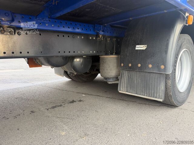 Schuifzeil bestelwagen MAN TGL 8.220 BL, Pritsche u. Plane, 2x Tank., Ahk