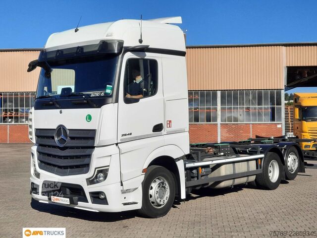 Camion con cassone intercambiabile MERCEDES-BENZ 2545 L ACTROS L BigSpace Öl-Retarder 2 x 630 L