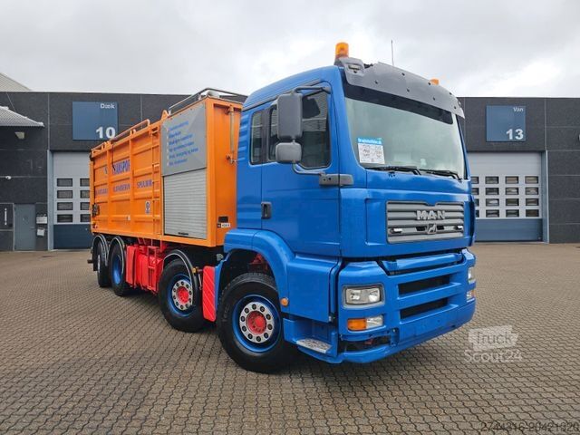 Vakuumtanktankvogn MAN TGA 35.390 8X2-6