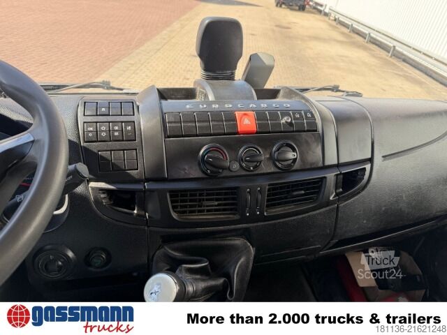 Camión volquete Iveco ML100E19 4x2, Kran HMF 810-K2, 2x AHK