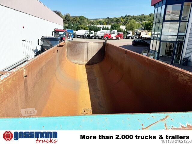 Tipper semitrailer Carnehl CHKS/HH, Stahlmulde ca. 25m³, 10x VORHANDEN!