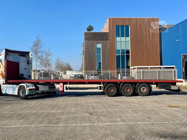 Platform trailer Leciñena flatbed 3 axels