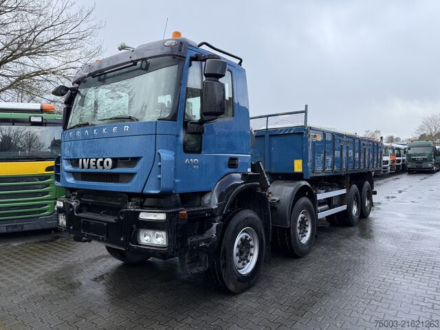 Tipper truck Iveco Trakker 410 / AD340T41 8X4