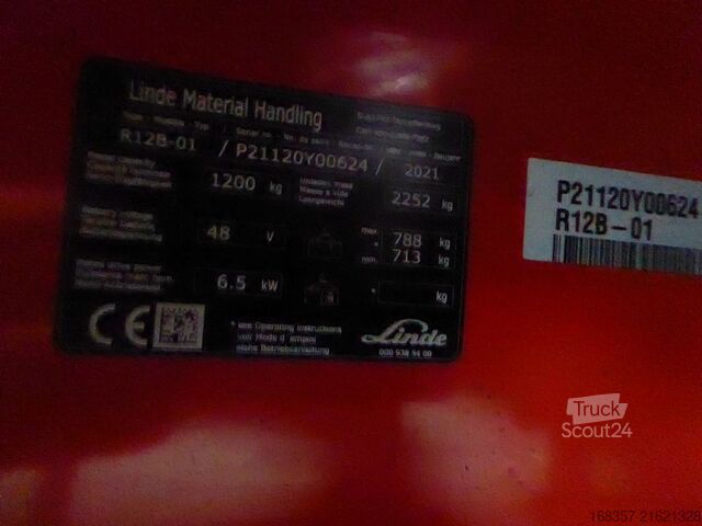 Reach truck Linde R12B-01