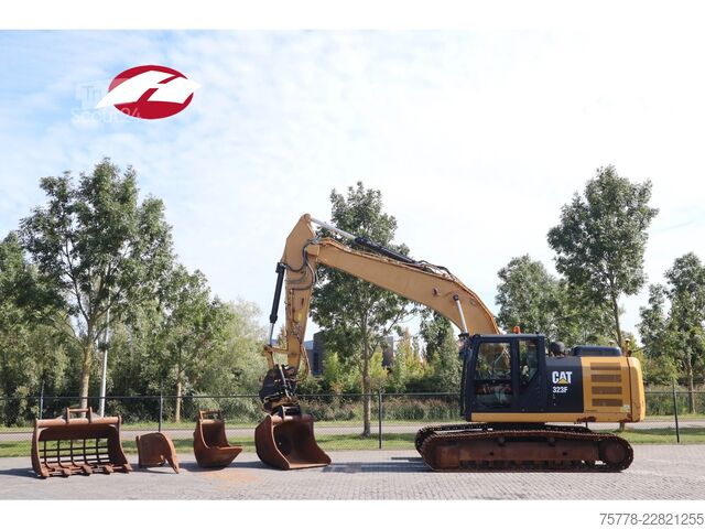 Raupenbagger Caterpillar 323 FL | 3D GPS | ROTOTILT | RIPPER | 3X BUCKET