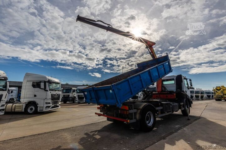 Kipper met kraan RENAULT KERAX 270 DCI - PK 9501