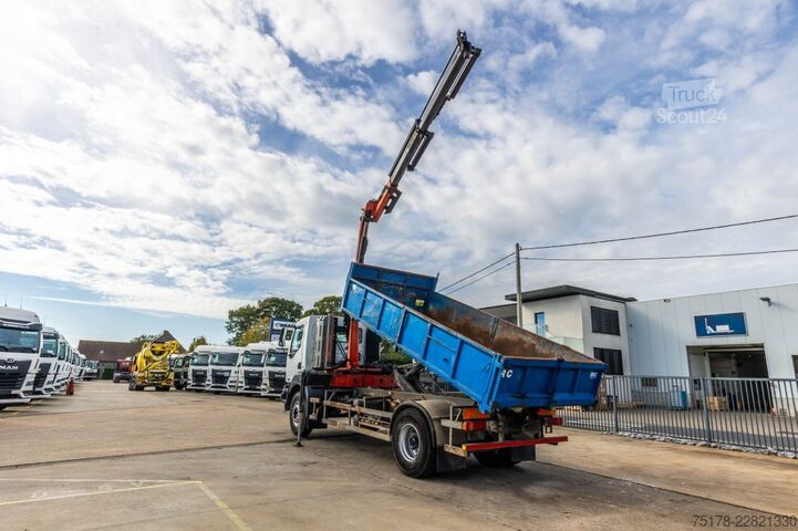 Kipper met kraan RENAULT KERAX 270 DCI - PK 9501