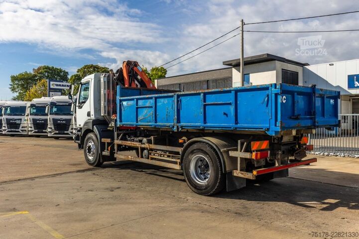 Kipper met kraan RENAULT KERAX 270 DCI - PK 9501