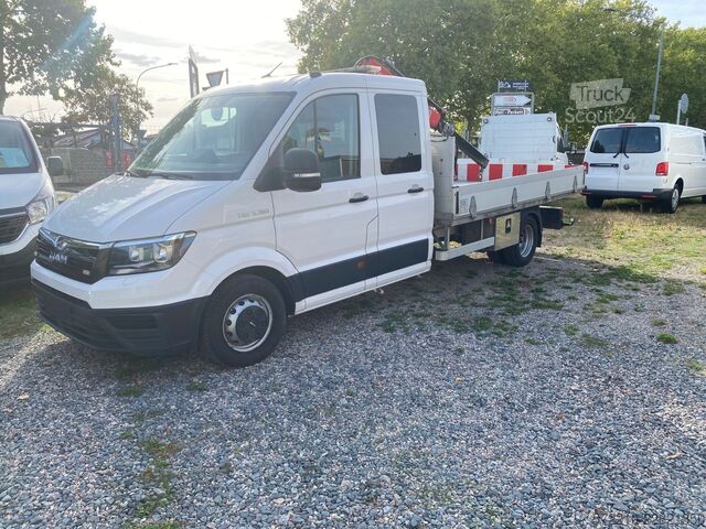 Furgoneta pick-up MAN TGE 5.180,Ladekran