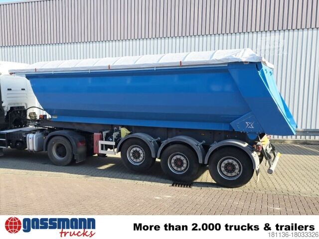 Kippers oplegger Euro ATM 27, HARDOX Stahlmulde ca. 27m³,