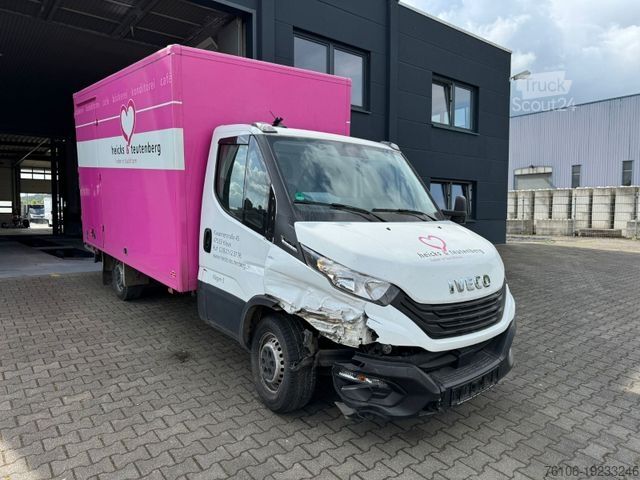 Fourgon tôlé IVECO Daily 35S14 Hi-Matic Koffer*Ahk*Seiten tür*