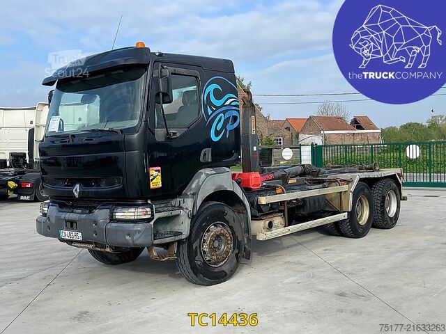 Container transportation Renault Kerax 370