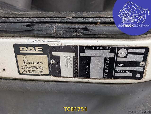 Transport réfrigéré/congélé DAF LF Euro6