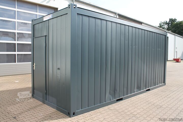 حاوية مكتبية مستعملة بطول 20 قدم. Containex 20 ft. Bürocontainer, gebraucht