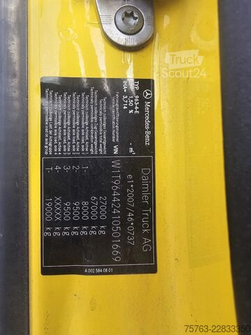 Padrão-SZM Mercedes-Benz Arocs 2646 6x4 - HUB reduction - Steel/Air - Lo...