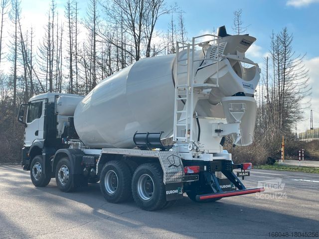 Betonblander lastbil MAN TGS 41.400 8x4 / EuromixMTP EM 10m³ R / EURO 2