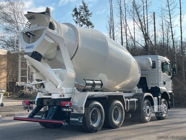 Betonblander lastbil MAN TGS 41.400 8x4 / EuromixMTP EM 10m³ R / EURO 2