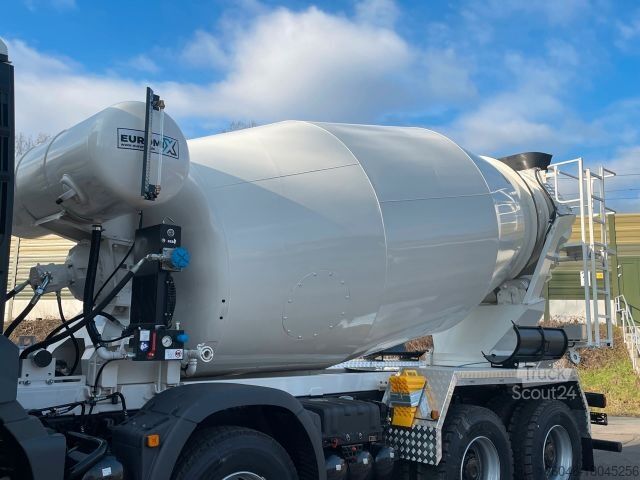 Betonblander lastbil MAN TGS 41.400 8x4 / EuromixMTP EM 10m³ R / EURO 2