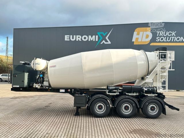 Camion malaxeur à béton EUROMIX MTP - 12m³ Betonmischer-Auflieger