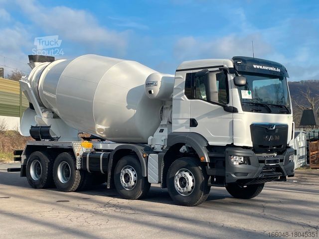 Betongblandarbilar MAN TGS 41.400 8x4 / EuromixMTP EM 12m³ R / EURO 2