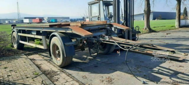 Konténerszállítás Müller-Mitteltal RAK German Fahrzeug