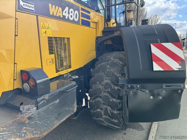 Cargador Komatsu WA 480-8 Bj.2018 10.700 Std. Waage Klima