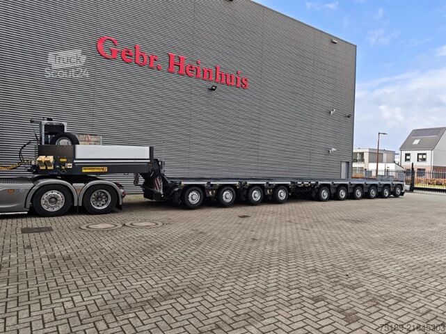 ¡Faymonville Combi-Z-10 M2+M2+M6 extensible a 14,5 metros! Faymonville Combi-Z-10 M2+M2+M6 14.5 Meter Extandable!