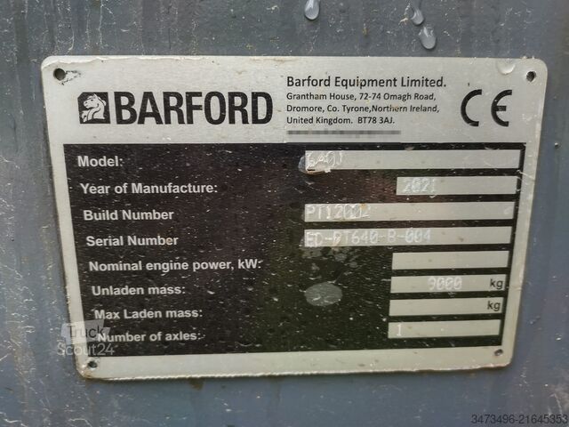 Compactor de depozit de deșeuri Barford 640