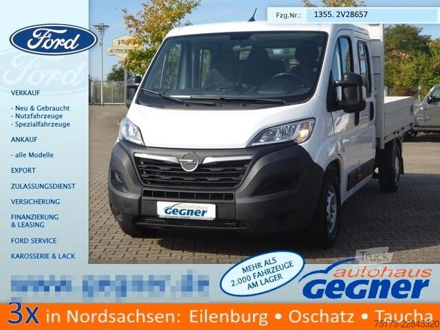 Fourgon pick-up OPEL Movano Doka Pritsche L3H1 2WD VA verstärkt AHK