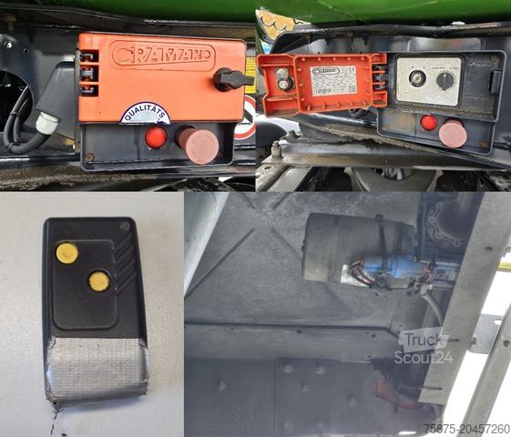 Semi-remorque benne SCHMITZ CARGOBULL SKI 24 / SCB*S3D *Cramaro Verdeck *2x Liftachse