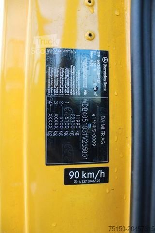 Speciale doeleinden vrachtwagen UNIMOG 405/12 U400 4x4 Zweiwege ZAGRO Rangierer Nr: 801