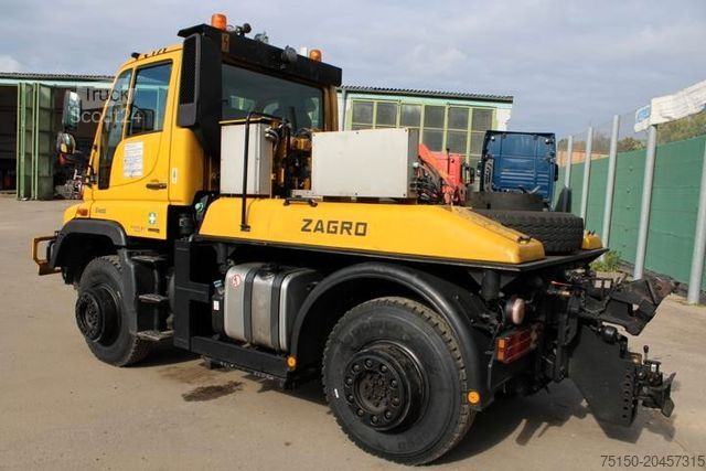 Speciale doeleinden vrachtwagen UNIMOG 405/12 U400 4x4 Zweiwege ZAGRO Rangierer Nr: 801