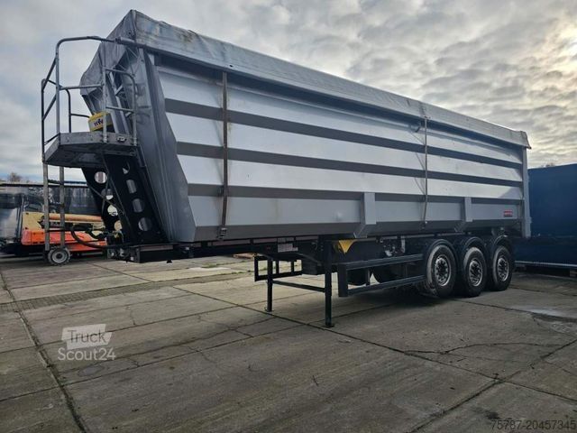 Sklopný návěs LANGENDORF 53,6 cbm Stahlmulde, Lift, SAF Scheibe, Türen