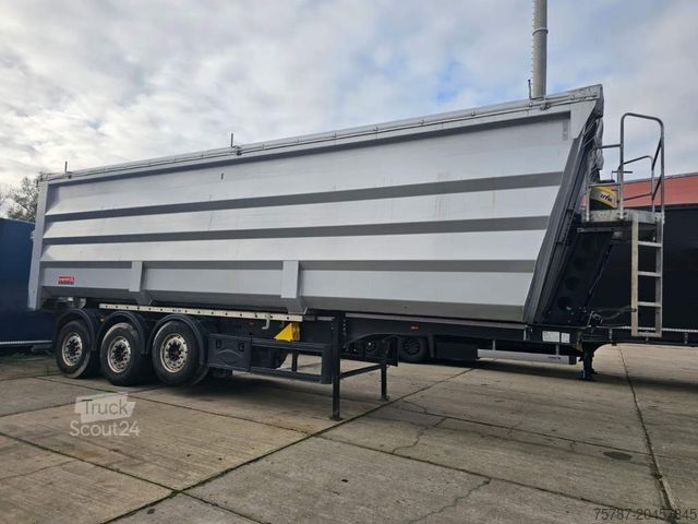 Sklopný návěs LANGENDORF 53,6 cbm Stahlmulde, Lift, SAF Scheibe, Türen