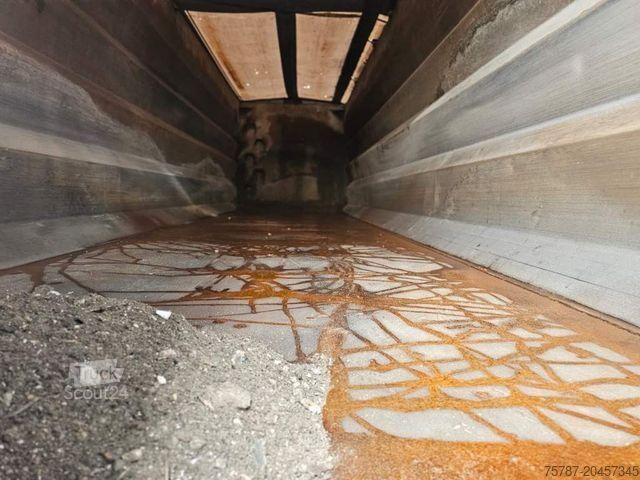 Sklopný návěs LANGENDORF 53,6 cbm Stahlmulde, Lift, SAF Scheibe, Türen