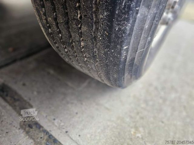 Sklopný návěs LANGENDORF 53,6 cbm Stahlmulde, Lift, SAF Scheibe, Türen