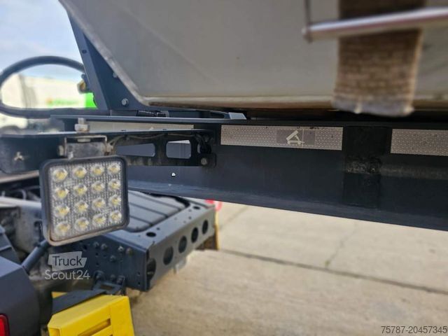 Sklopný návěs LANGENDORF 53,6 cbm Stahlmulde, Lift, SAF Scheibe, Türen