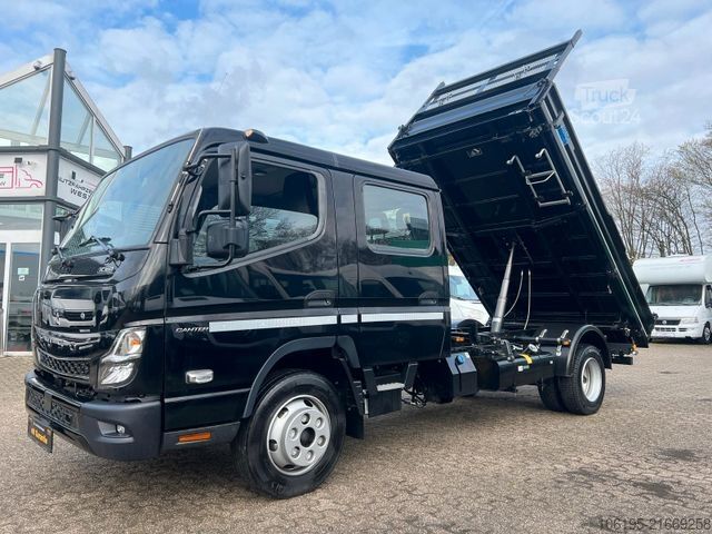 Transporter mit Kipper MITSUBISHI Canter 7C18D DoKa*3-Seiten Meiller Kipper*Klima*