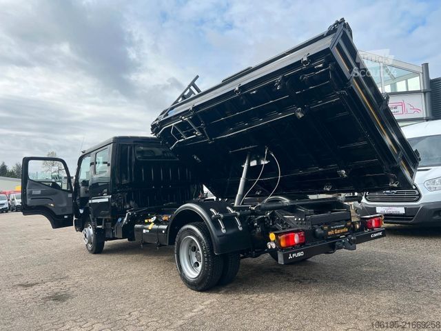 Transporter mit Kipper MITSUBISHI Canter 7C18D DoKa*3-Seiten Meiller Kipper*Klima*