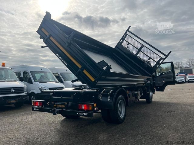 Transporter mit Kipper MITSUBISHI Canter 7C18D DoKa*3-Seiten Meiller Kipper*Klima*