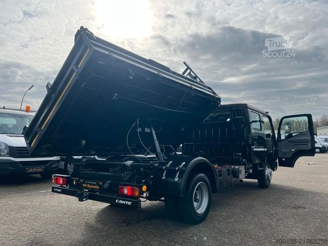 Transporter mit Kipper MITSUBISHI Canter 7C18D DoKa*3-Seiten Meiller Kipper*Klima*