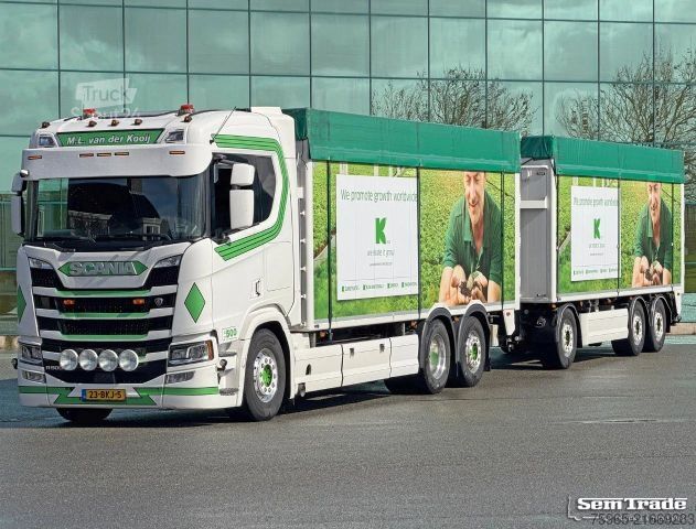 Camión para usos especiales SCANIA R500 NGS 6X2 FULL AIR RETARDER WALKING FLOOR NL